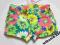 wyprzedaż NEONOWE SPODENKI SZORTY KWIATY 146-152