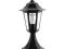 Lampa ogrodowa REGA słupek 40 czarna