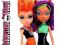 MONSTER HIGH lalki siostry Clawdeen i Howleen Wolf