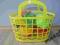 BARDZO  DUŻY KOSZYK * NACZYNIA  I  WARZYWA * 30 CM