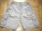 Bawełniane zielone spodenki chłopięce, rozmiar 8-9