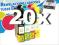 20 TUSZ EPSON T1281-4 SX130 SX230 SX235W SX125 S22
