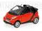 *** SMART Fortwo CABRIO Red/Black 2007  1/18