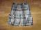 Krótkie spodenki bojówki w kratkę  rozm. 10