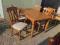 STÓŁ DĘBOWY + 4 KRZESŁA , meble zachodnie