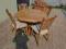 STÓŁ DĘBOWY + 4 KRZESŁA  , holenderski!!!