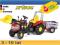 OGROMNY Traktor na pedały X-Trac łyżka + przyczepa