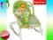 FISHER PRICE - LEŻACZEK ZIELONY DO 18 KG. BCD28