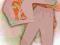 Śliczna piżama/ piżamka r.98 Bawełna, ściągacze