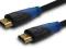 SAVIO CL-07 Kabel HDMI 3m oplot nylon złoty v1.4