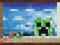 Obrazek na ścianę 43x70 MINECRAFT CREEPER