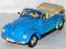 VOLKSWAGEN BEETLE CABRIO METALOWY MODEL WELLY 1:24