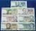 ZESTAW BANKNOTÓW PRL POLSKA !!! STAN UNC !!!