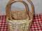 Koszyk Koszyczek Wiklinowy Komplet