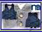 MOTHERCARE *68* 3-6 M-CY BOSKA JEANSOWA KAMIZELKA@