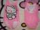 Stroje kąpielowe 86/92 HELLO KITTY Bliźniaczek róż