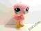 LITTLEST PET SHOP - PTAK, FLAMING #1023 - LPS