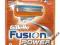 NOŻYKI WKŁADY GILLETTE FUSION POWER 4SZT __OKAZJA!