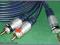 Kabel mały  jack 3,5 - 2x RCA 1,5m VITALCO (0640)