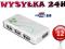 SZYBKI HUB USB 2.0 kabel ROZDZIELACZ 4 PORTY FVAT