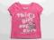 KOSZULKA BLUZKA KRÓTKI RĘKAW 146 RÓŻ BAMBARILLO