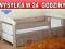 Łóżko Kasia 140x70 +szuflada +materac KOKOS-PIANKA