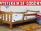 Łóżko Staś 160x70 4 kolory +materac KOKOS-PIANKA