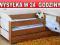 Łóżko Kasia 160x80 pięć kolorów +szuflada +materac