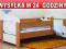 Łóżko Kasia 140x70 trzy kolory + materac