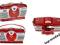 KR545* SOUNDMASTER CZERWONE RADIO ODTWARZACZ CD