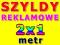 SZYLDY REKLAMOWE SZYLD REKLAMA BANER NA SKLEP 2X1