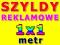 SZYLDY REKLAMOWE SZYLD REKLAMA BANER NA SKLEP 1X1