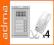 Domofon 4-rodzinny GENWAY WL-02NE-4