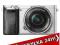 APARAT SONY ALPHA SONY ILCE-6000L SREBRNY 16-50mm