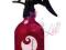 Aluminiowy spryskiwacz do wody 250ml czerwony
