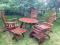 DREWNIANY ZESTAW TEAK OGRODOWY SOMMERMOBEL DE LUXE