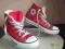 trampki CONVERSE roz.36,5-23cm czerwone