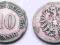 NIEMCY IMPERIUM 10 PFENNIG 1876 A
