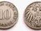 NIEMCY IMPERIUM 10 PFENNIG 1890 A