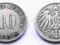 NIEMCY IMPERIUM 10 PFENNIG 1896 A