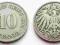 NIEMCY IMPERIUM 10 PFENNIG 1899 A