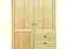 Szafa PRO, 100x200 sosnowa WIESZAK + BIELIŹNIARKA