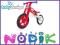 ROWEREK BIEGOWY B-HAPPY BABY DESIGN CZERW TYCHY