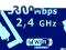 Karta sieciowa WIFI 300 Mbps nano USB WLAN ANTENA