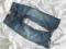 EST.89 Spodnie spodenki jeansy 104-110 falbanka