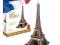 CUBIC FUN duży zestaw 01528 PUZZLE 3D WIEŻA EIFFEL