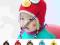 CZAPKA HAND MADE 3D AnGrY BiRdS 5 KOLORÓW 44-52