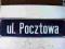 tablica z nazwa ulicy