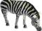 SCHLEICH ZEBRA PASĄCA SIĘ
