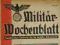 Militar-Wochenblatt gazeta 1941r.